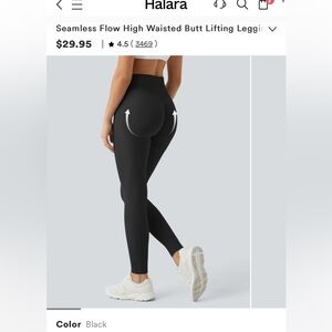 Halara leggings butt lifting tummy control
